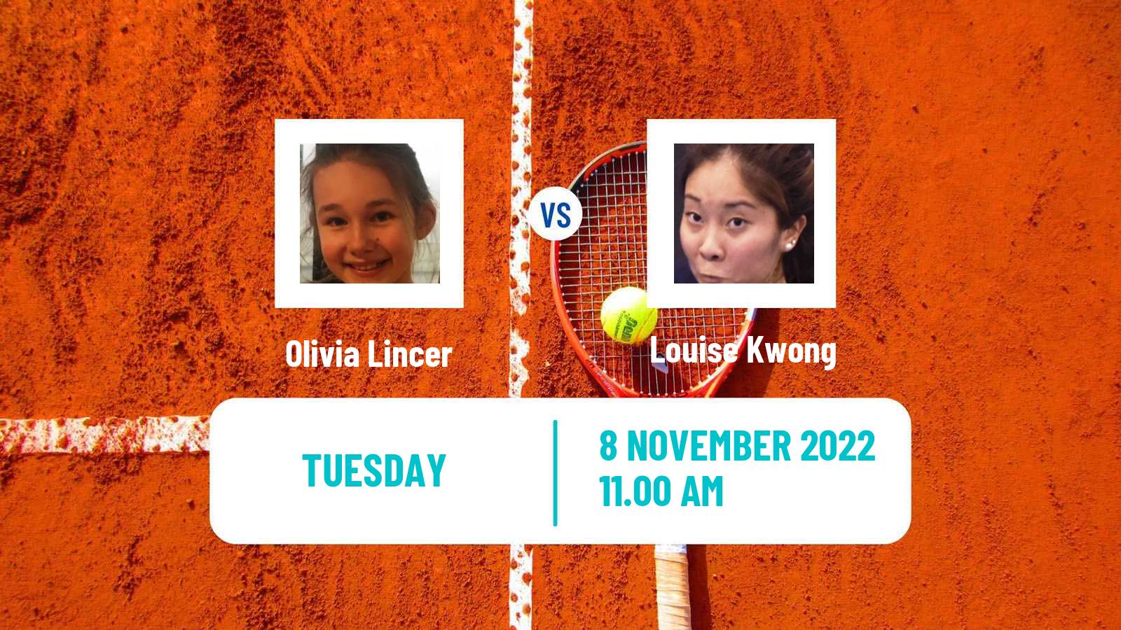 Tennis ITF Tournaments Olivia Lincer - Louise Kwong