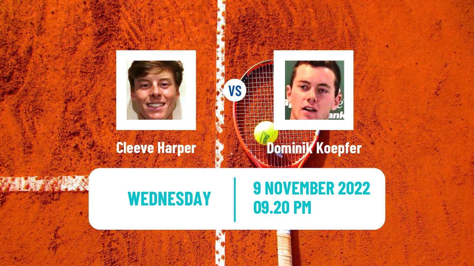 Tennis ATP Challenger Cleeve Harper - Dominik Koepfer