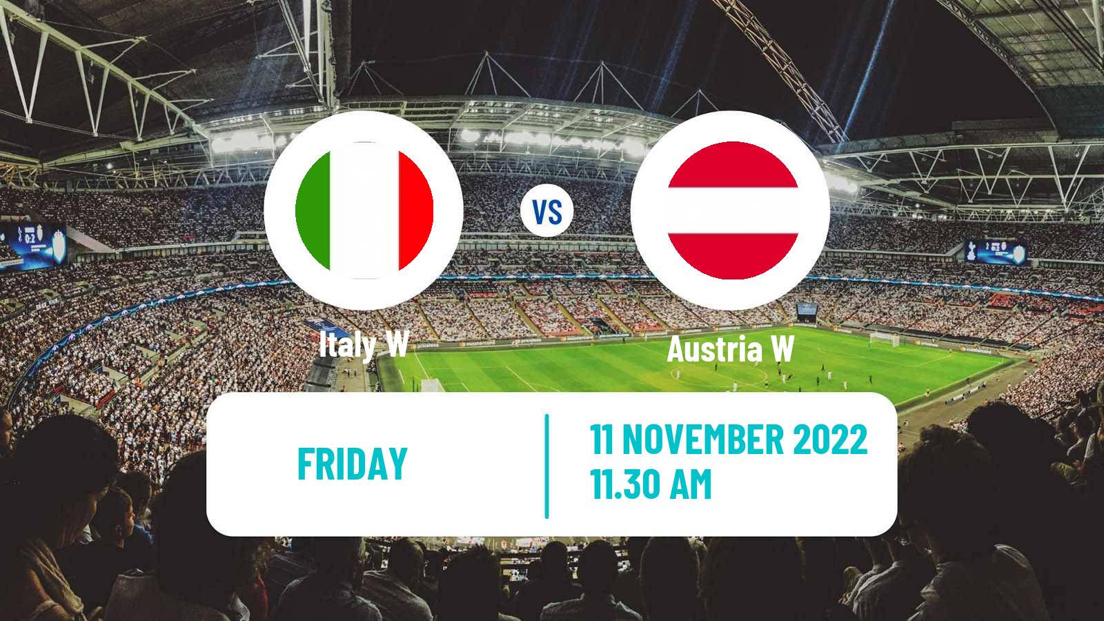 Soccer Friendly International Women Italy W - Austria W