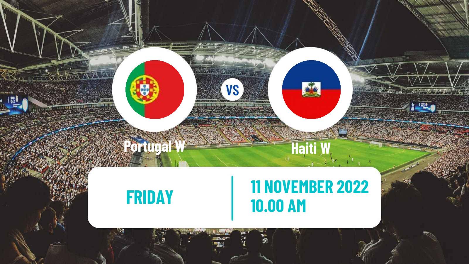 Soccer Friendly International Women Portugal W - Haiti W