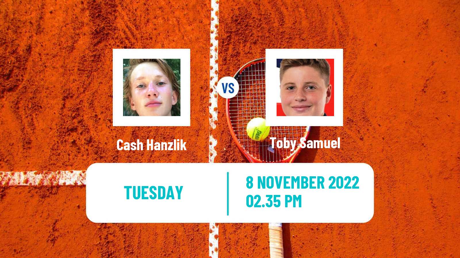 Tennis ITF Tournaments Cash Hanzlik - Toby Samuel