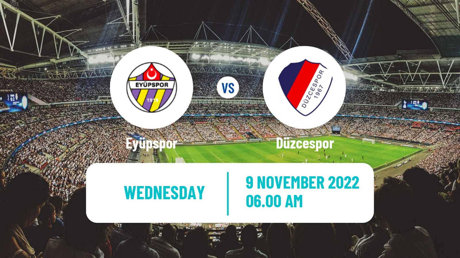 Soccer Turkish Cup Eyüpspor - Düzcespor