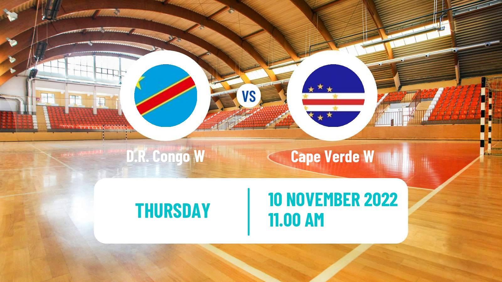 Handball African Championship Handball Women D.R. Congo W - Cape Verde W