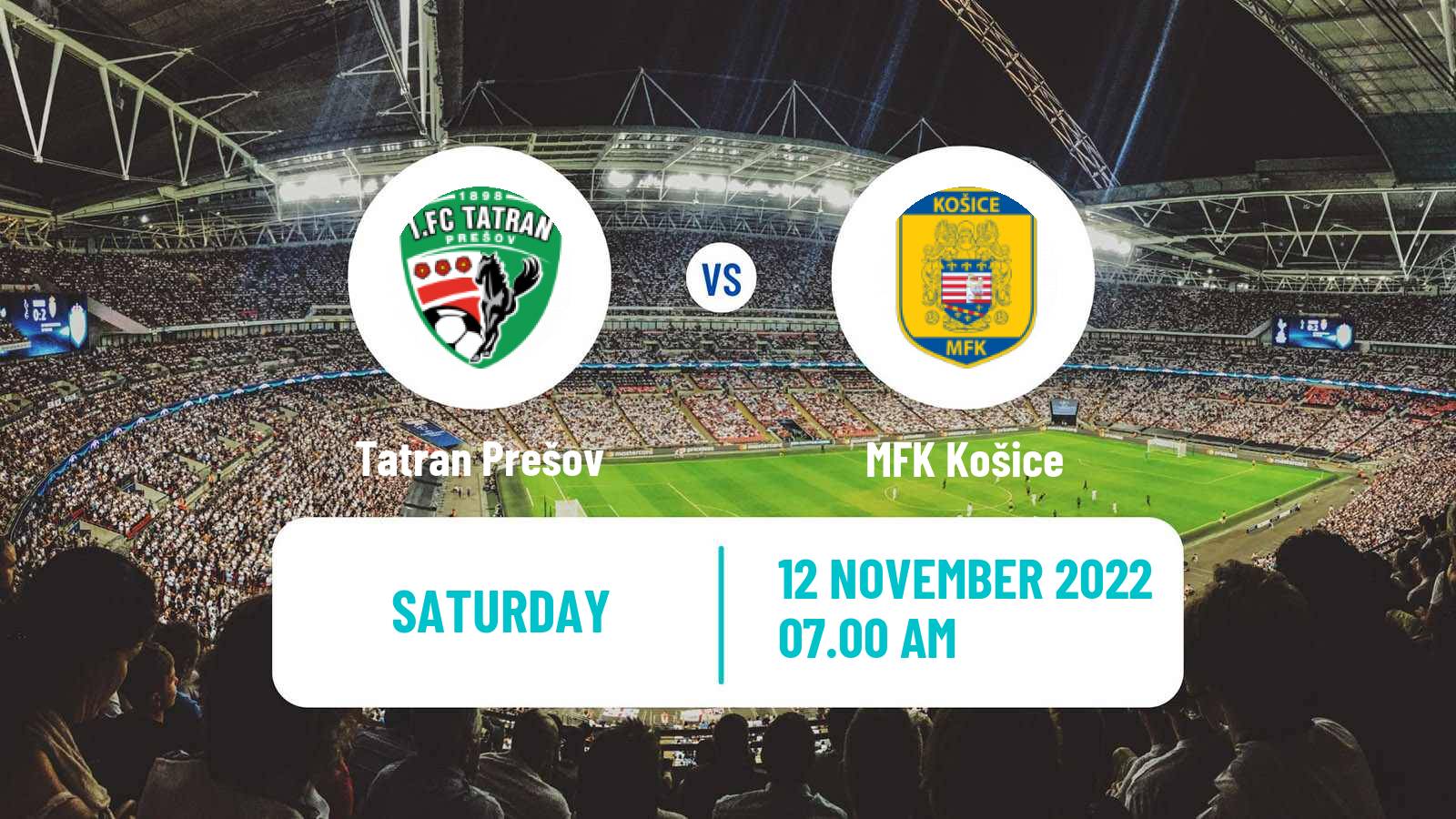 Soccer Slovak 2 Liga Tatran Prešov - MFK Košice