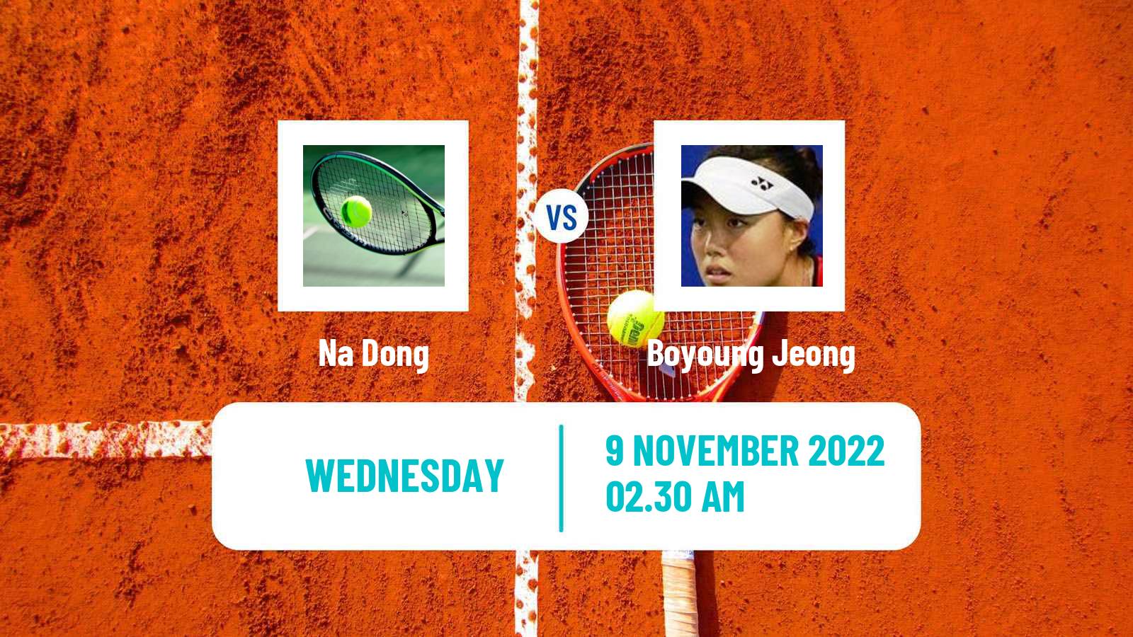 Tennis ITF Tournaments Na Dong - Boyoung Jeong