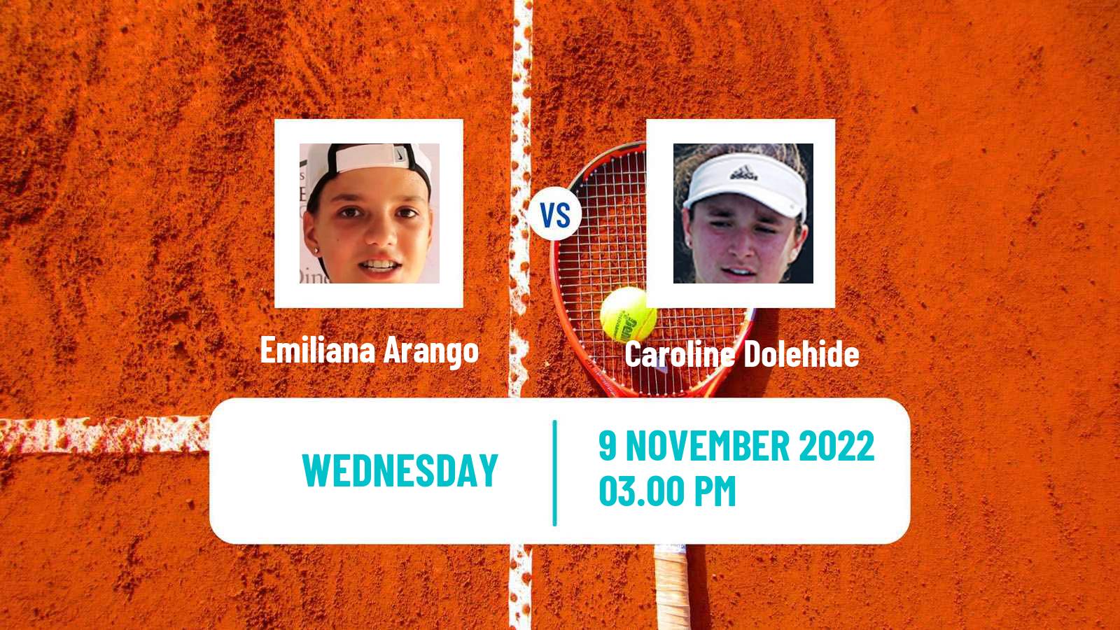Tennis ATP Challenger Emiliana Arango - Caroline Dolehide