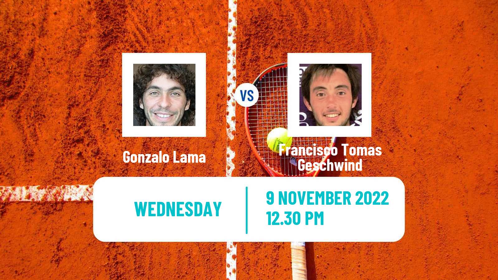 Tennis ITF Tournaments Gonzalo Lama - Francisco Tomas Geschwind