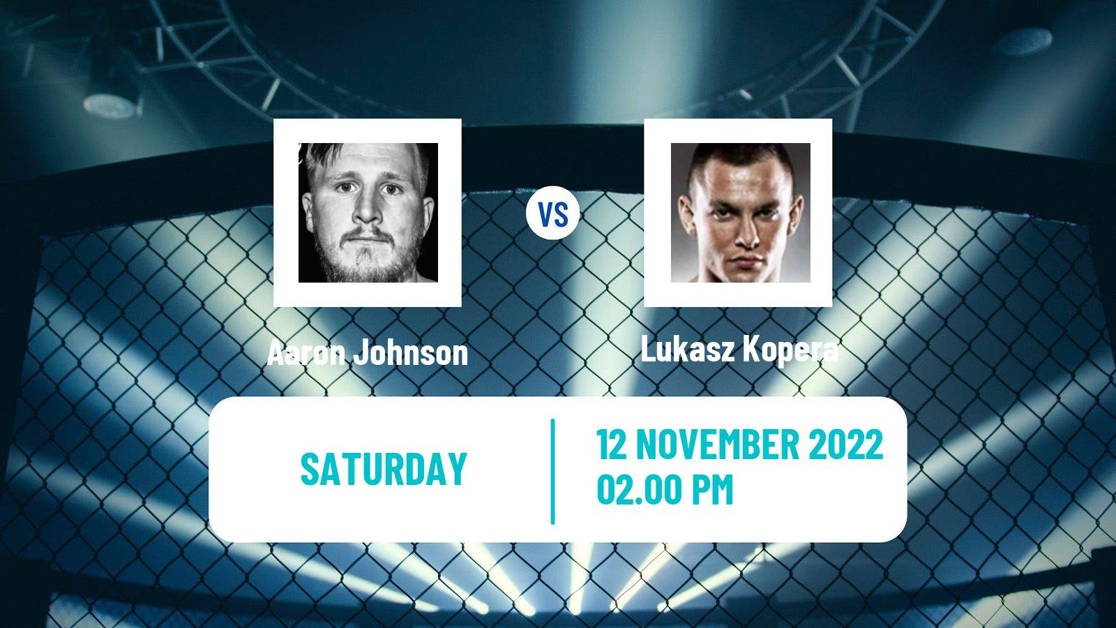 MMA MMA Aaron Johnson - Lukasz Kopera