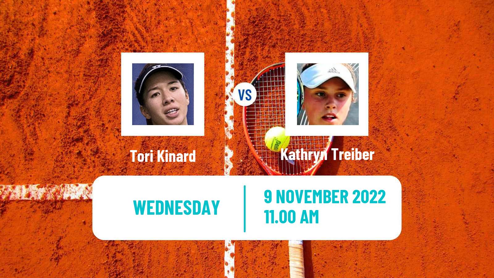 Tennis ITF Tournaments Tori Kinard - Kathryn Treiber