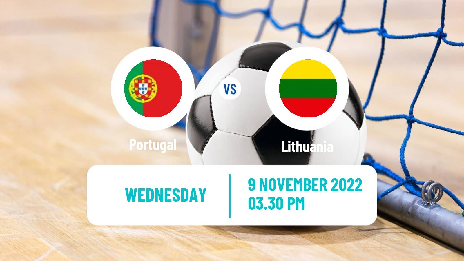 Futsal Futsal World Cup Portugal - Lithuania