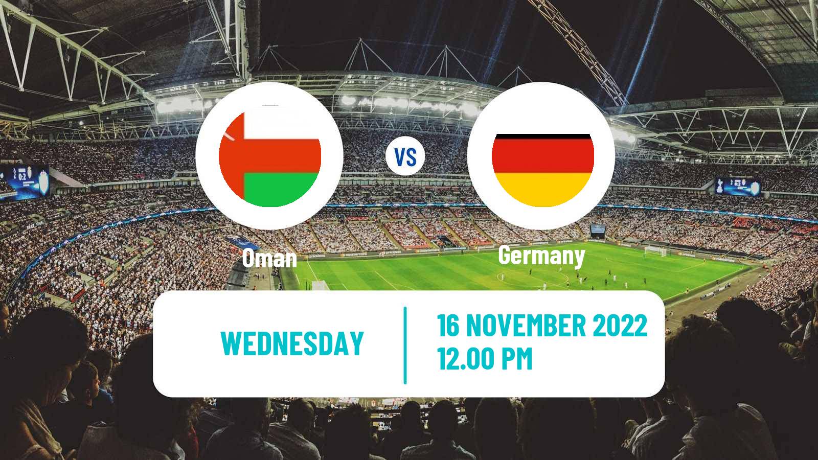 Soccer Friendly Oman - Germany