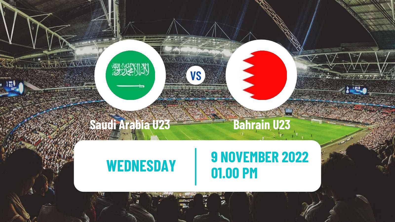 Soccer Friendly Saudi Arabia U23 - Bahrain U23