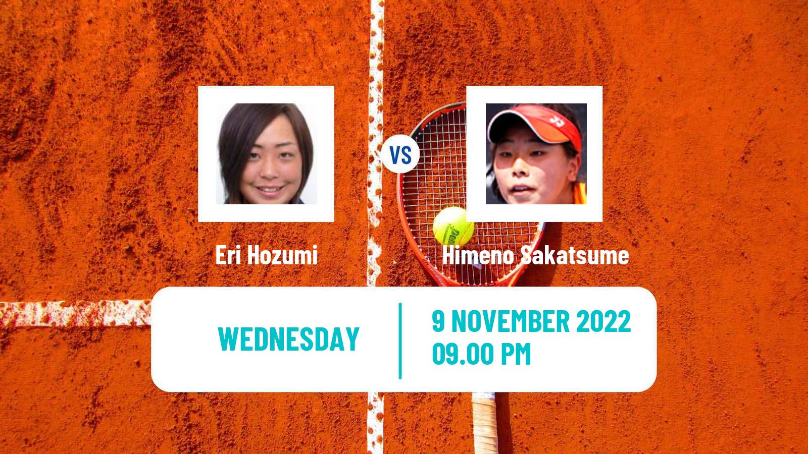 Tennis ITF Tournaments Eri Hozumi - Himeno Sakatsume