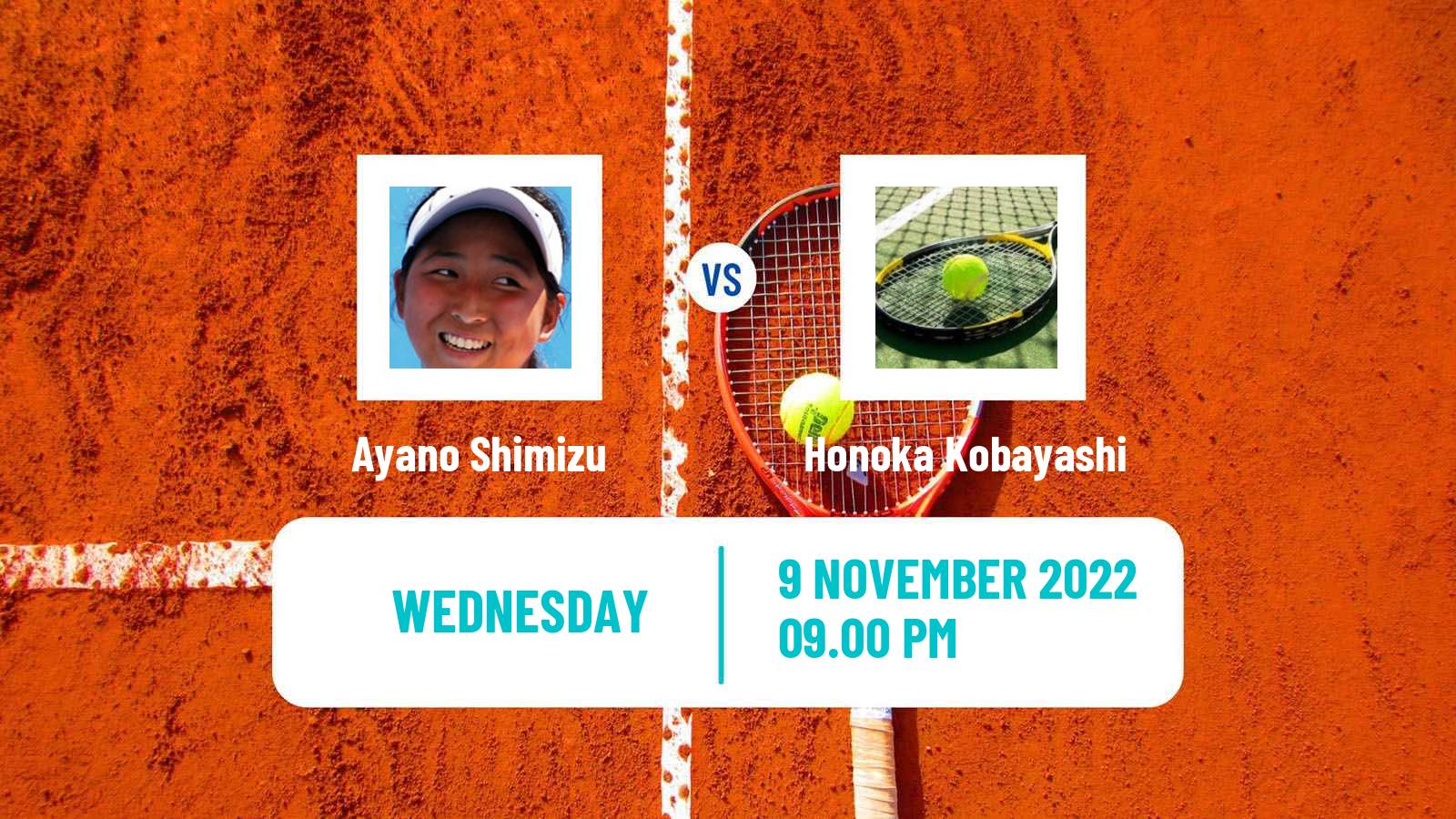 Tennis ITF Tournaments Ayano Shimizu - Honoka Kobayashi