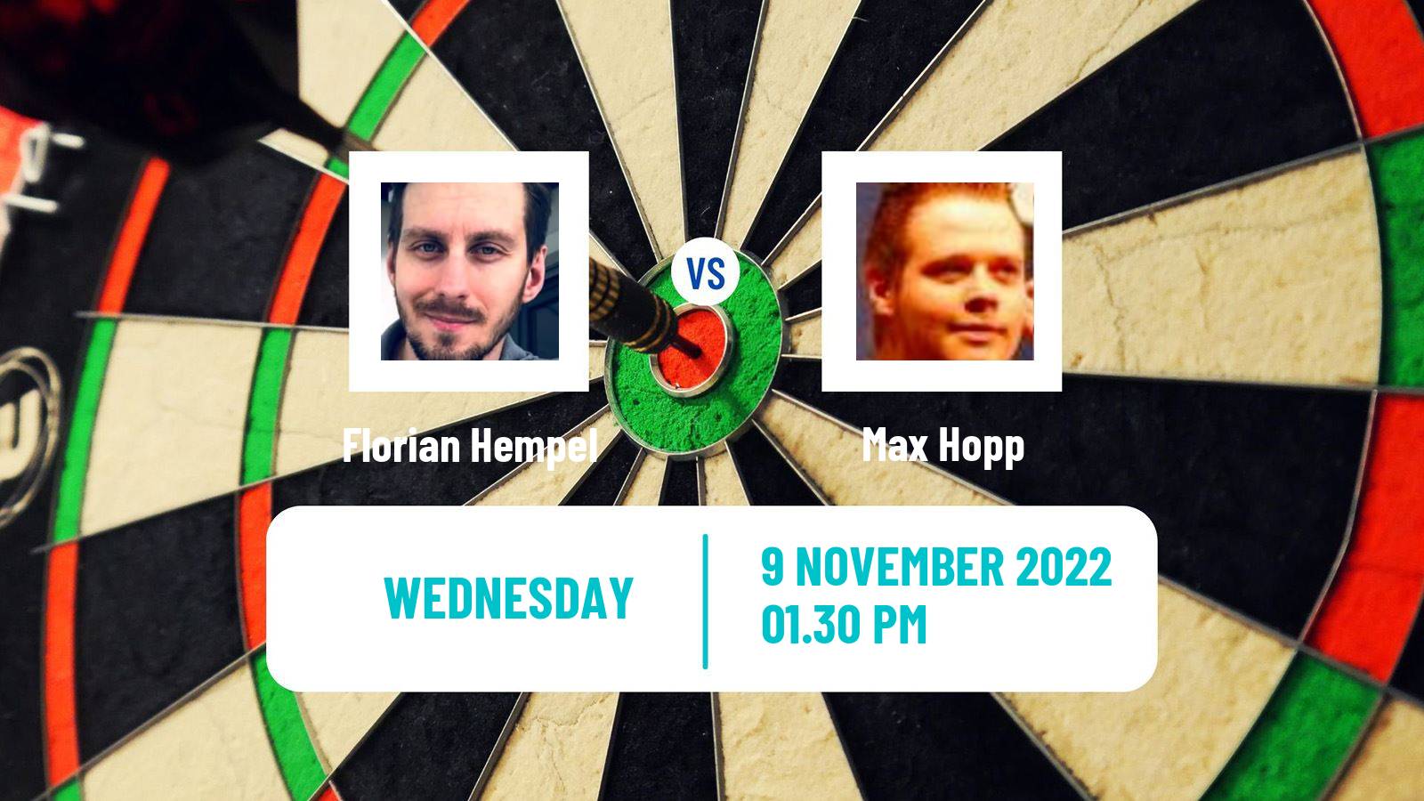 Darts Darts Florian Hempel - Max Hopp