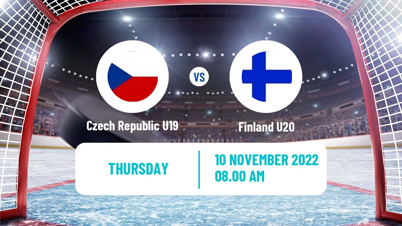 Hockey Friendly International Ice Hockey Czech Republic U19 - Finland U20