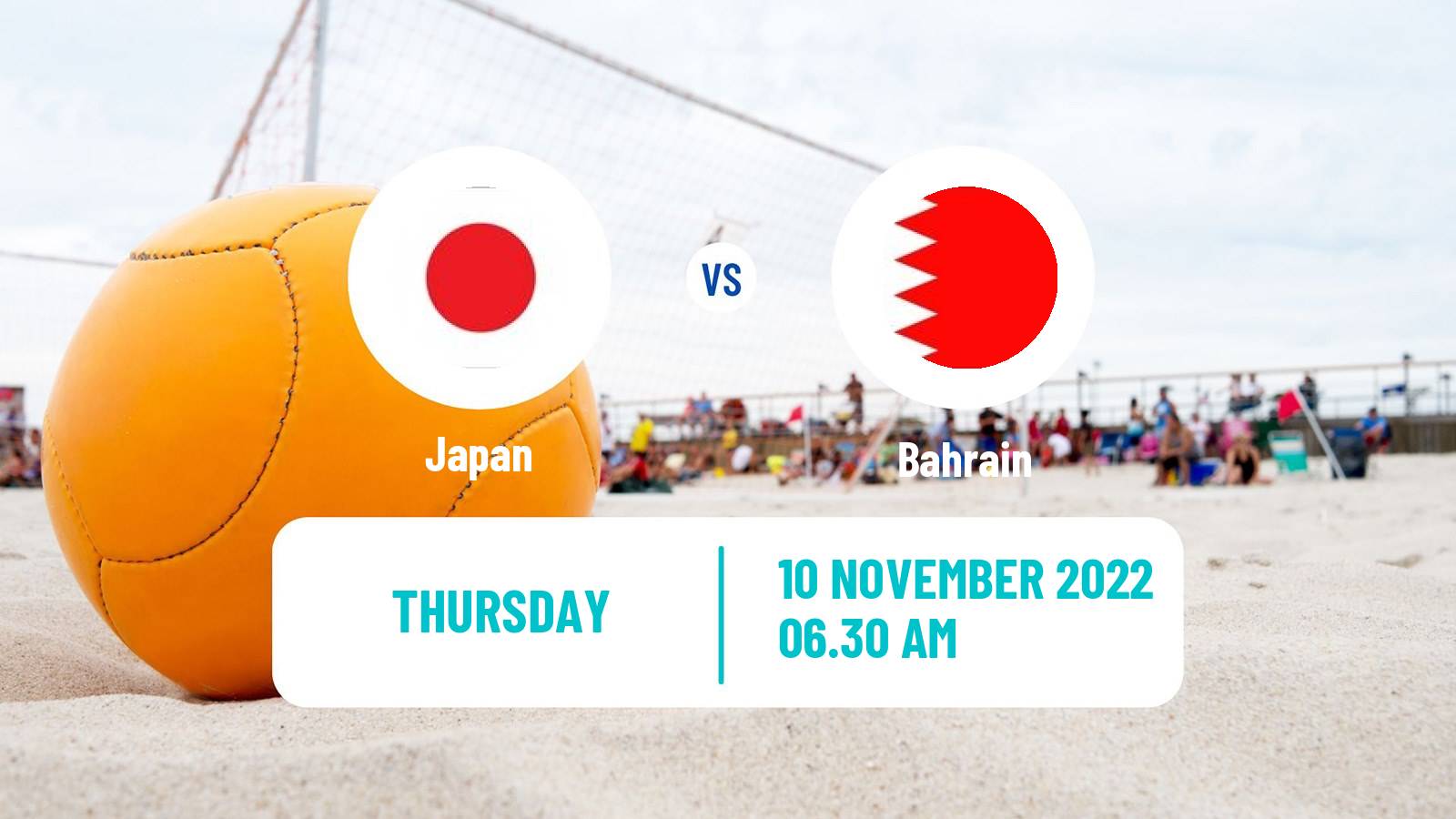 Beach soccer Beach Soccer Japan - Bahrain