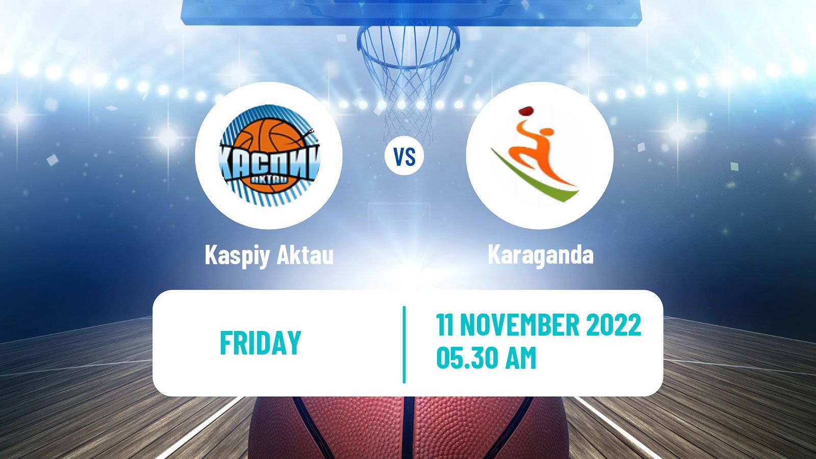 Basketball Kazakh National League Basketball Women Kaspiy Aktau - Karaganda