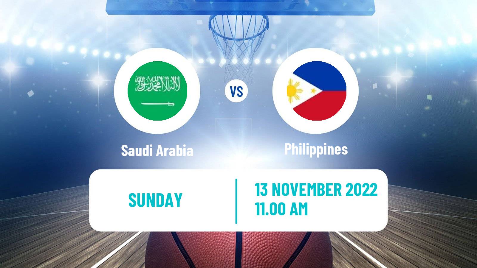 Basketball World Championship Basketball Saudi Arabia - Philippines