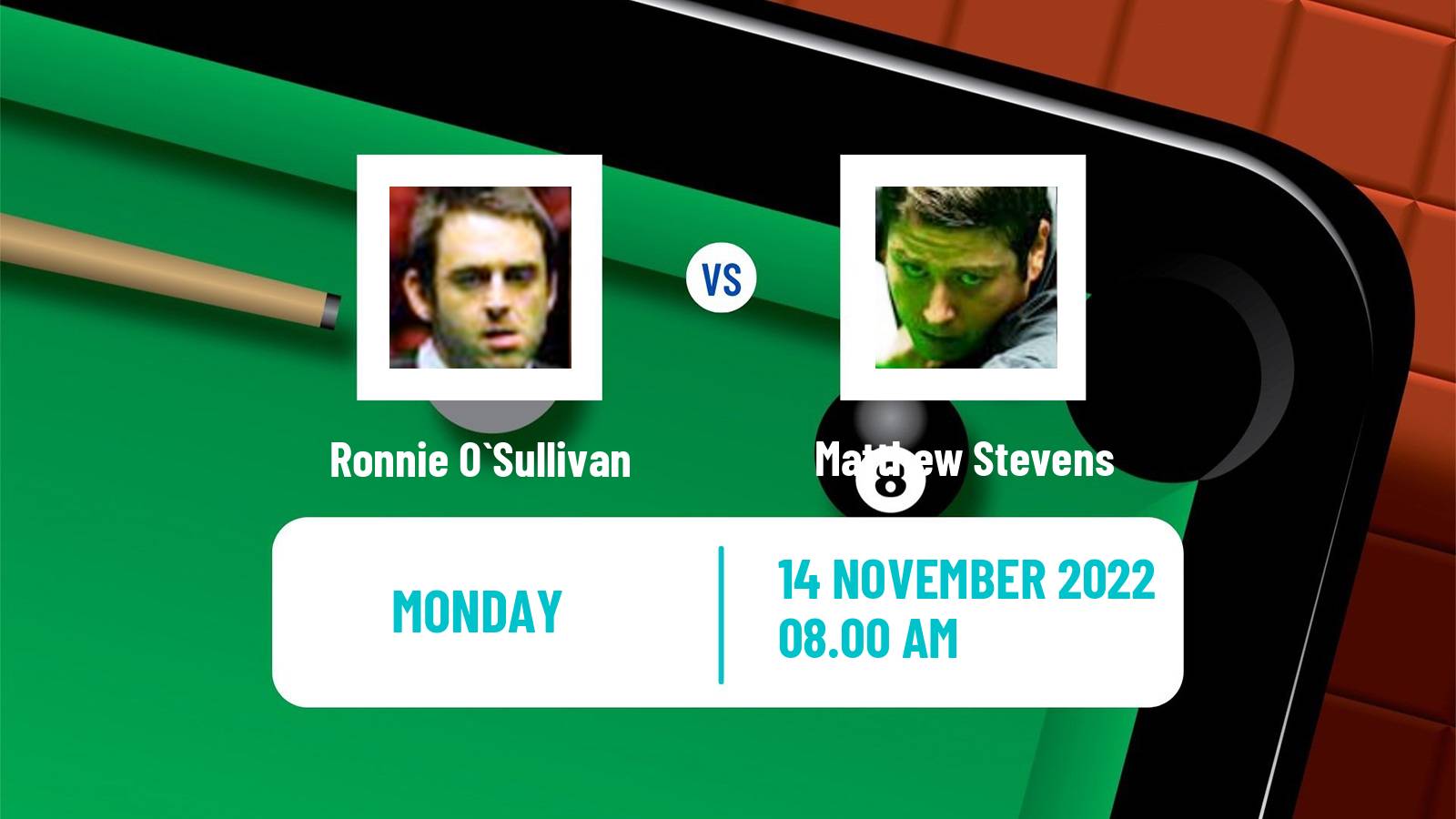 Snooker Snooker Ronnie O`Sullivan - Matthew Stevens