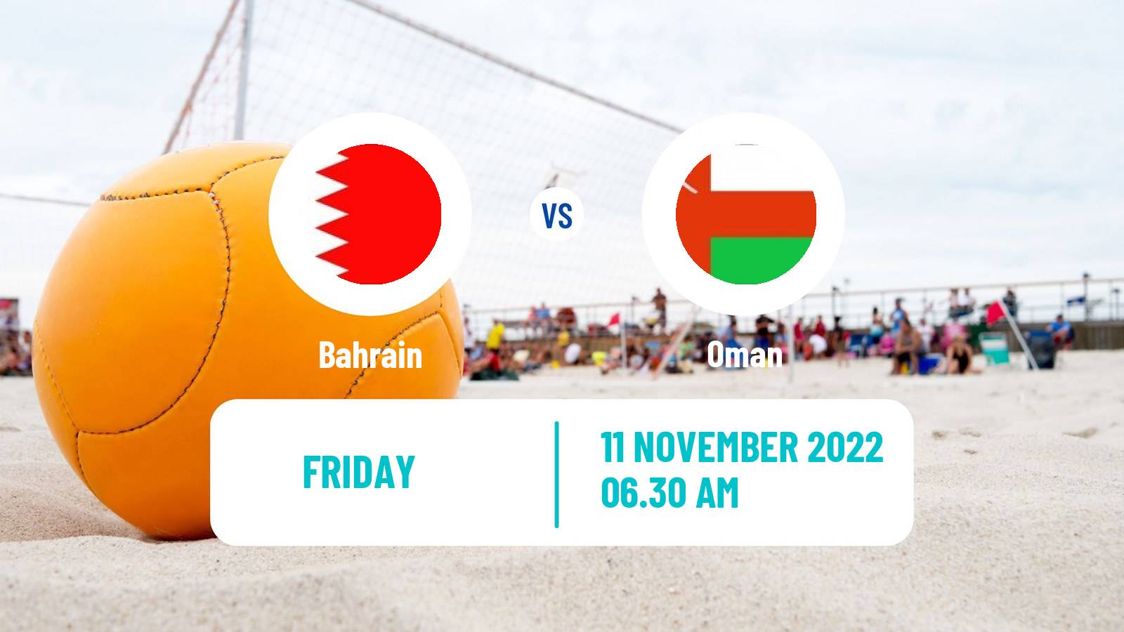Beach soccer Beach Soccer Bahrain - Oman