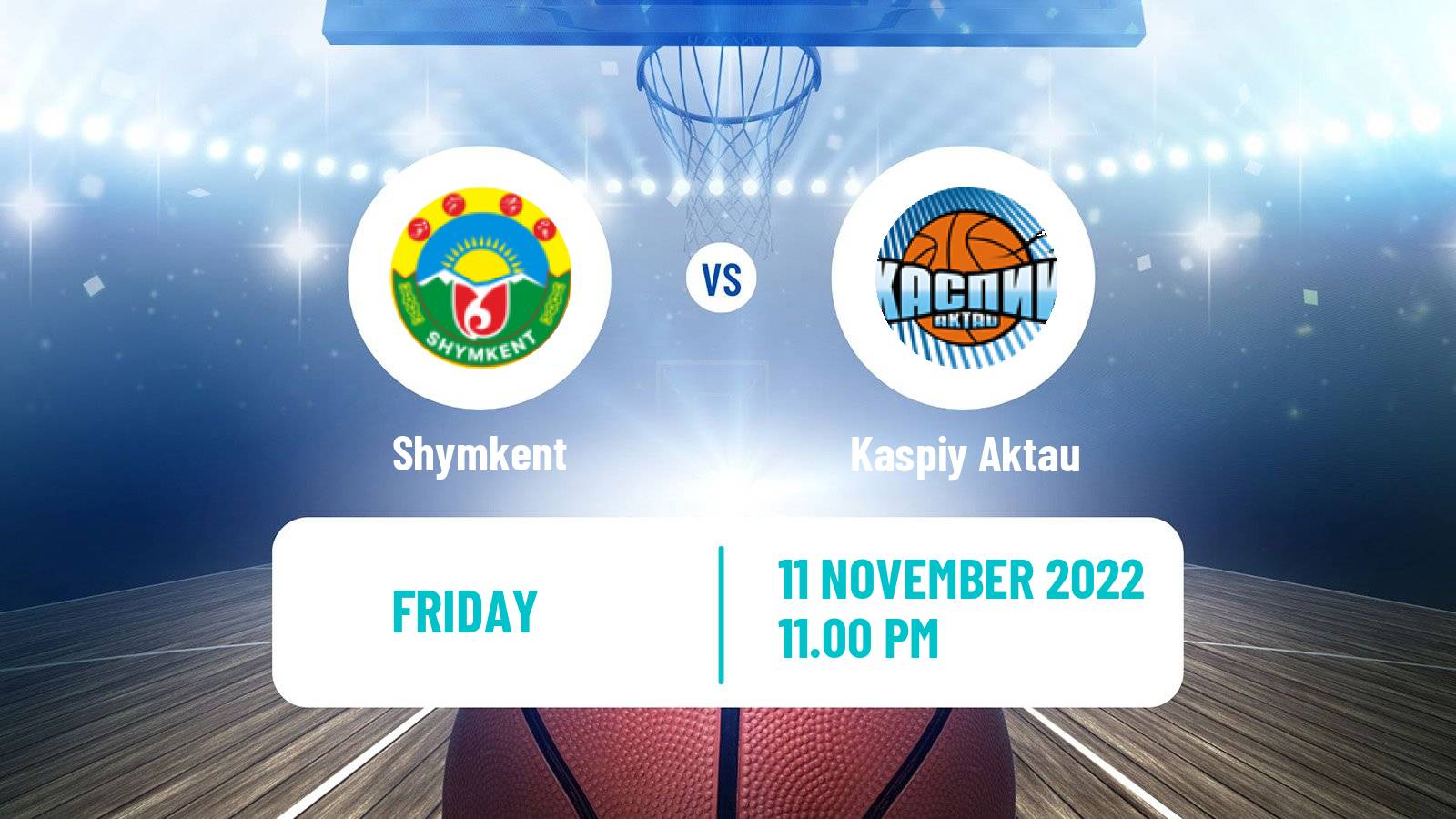 Basketball Kazakh National League Basketball Women Shymkent - Kaspiy Aktau