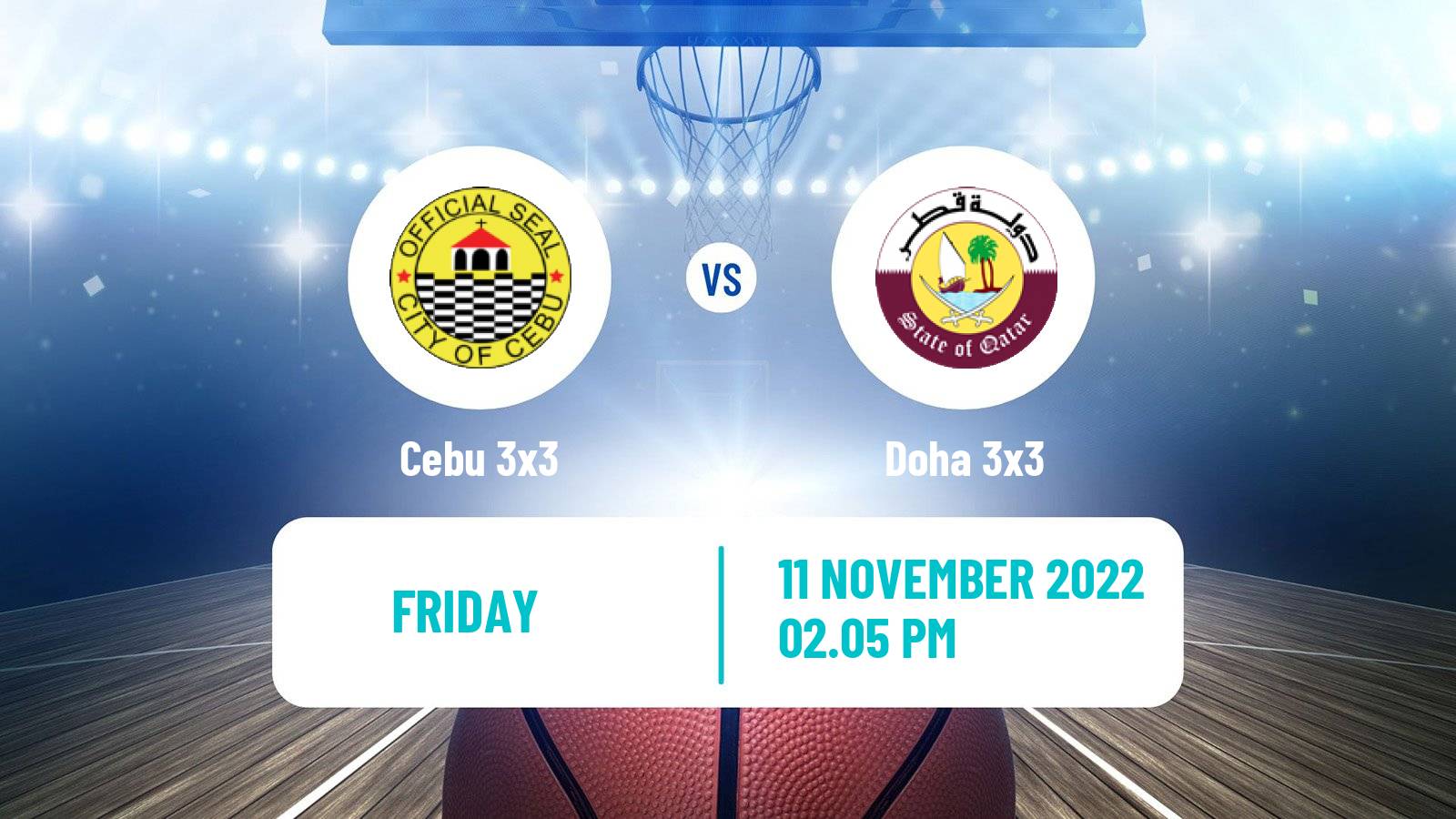 Basketball World Tour Riyadh 3x3 Cebu 3x3 - Doha 3x3