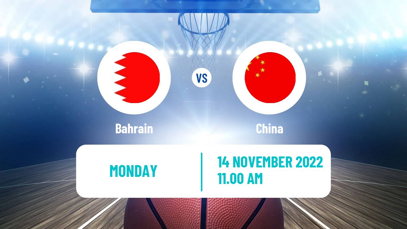 Basketball World Championship Basketball Bahrain - China