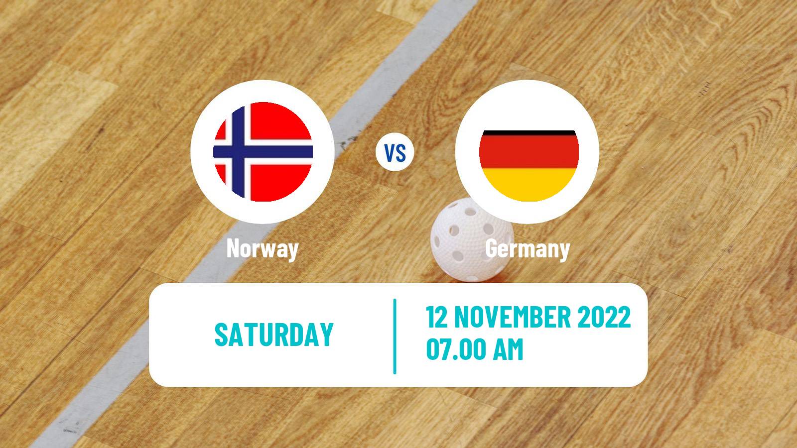 Floorball World Championship Floorball Norway - Germany