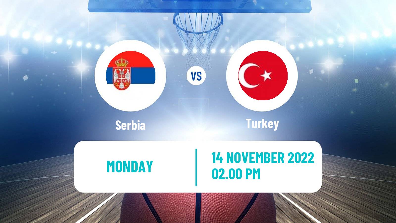 Basketball World Championship Basketball Serbia - Turkey