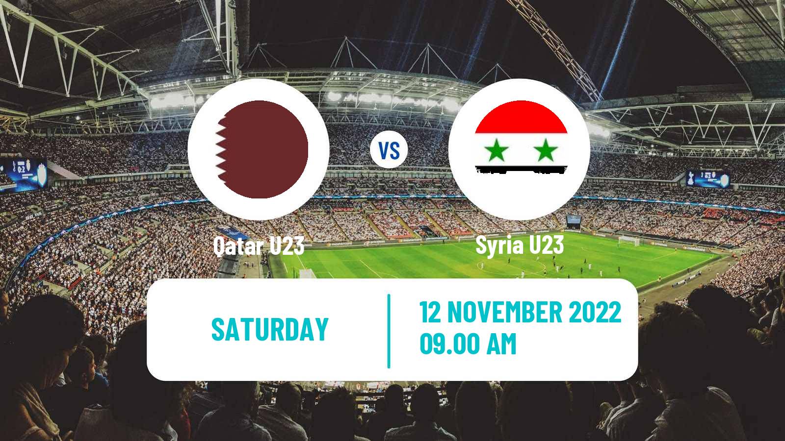 Soccer Friendly Qatar U23 - Syria U23