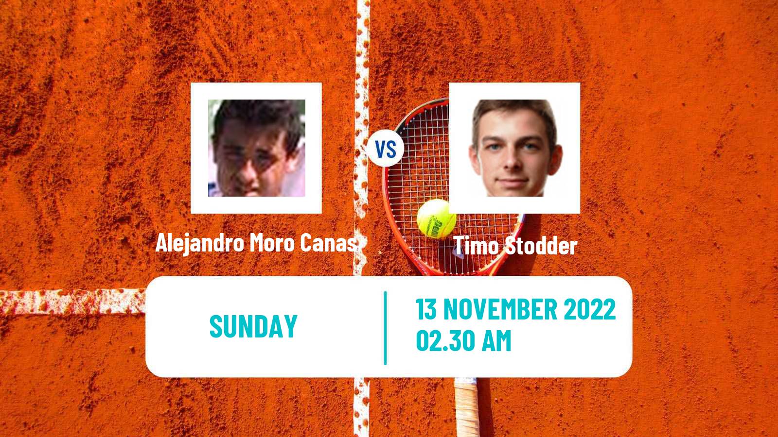 Tennis ITF Tournaments Alejandro Moro Canas - Timo Stodder