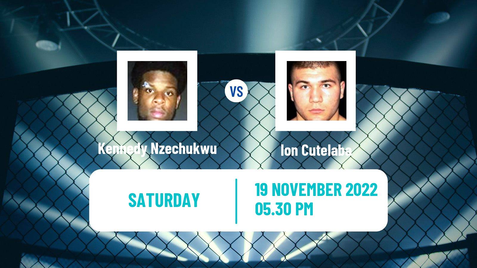 MMA MMA Kennedy Nzechukwu - Ion Cutelaba