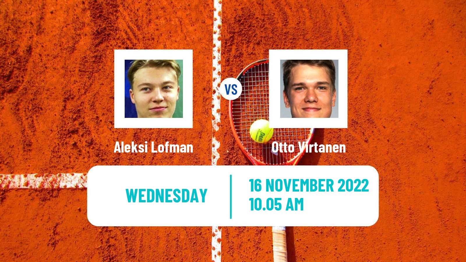 Tennis ATP Challenger Aleksi Lofman - Otto Virtanen