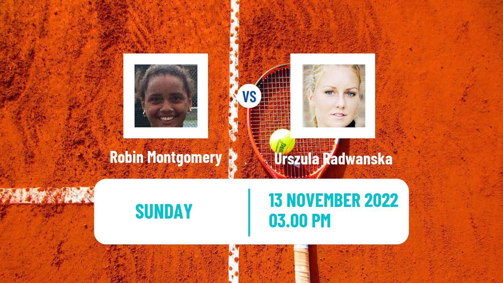Tennis ITF Tournaments Robin Montgomery - Urszula Radwanska
