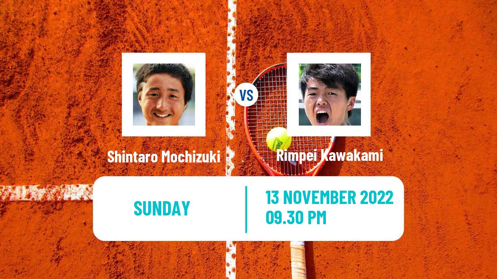 Tennis ATP Challenger Shintaro Mochizuki - Rimpei Kawakami