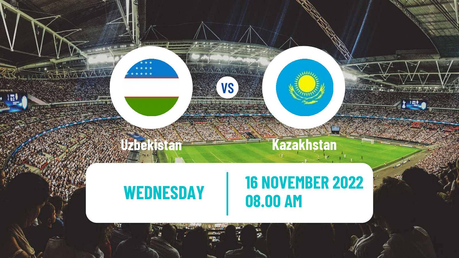 Soccer Friendly Uzbekistan - Kazakhstan
