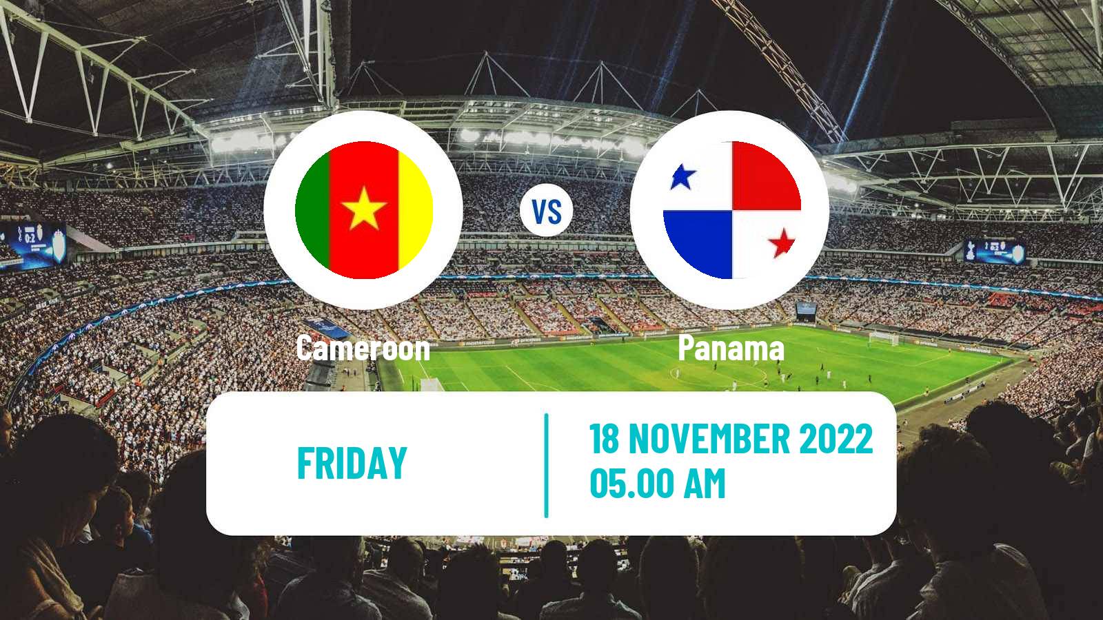 Soccer Friendly Cameroon - Panama