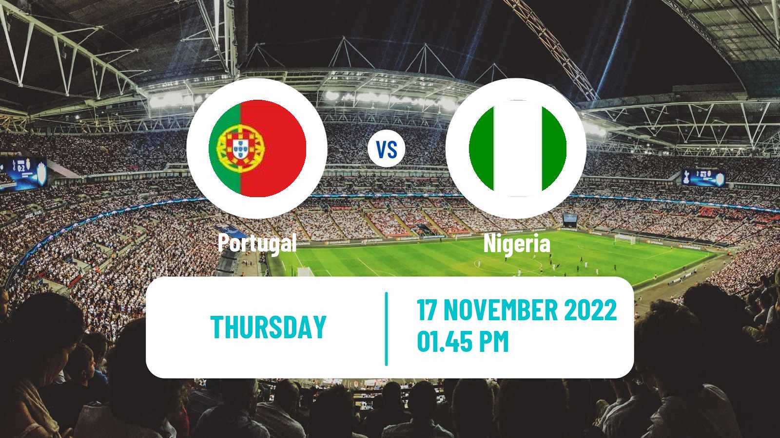 Soccer Friendly Portugal - Nigeria