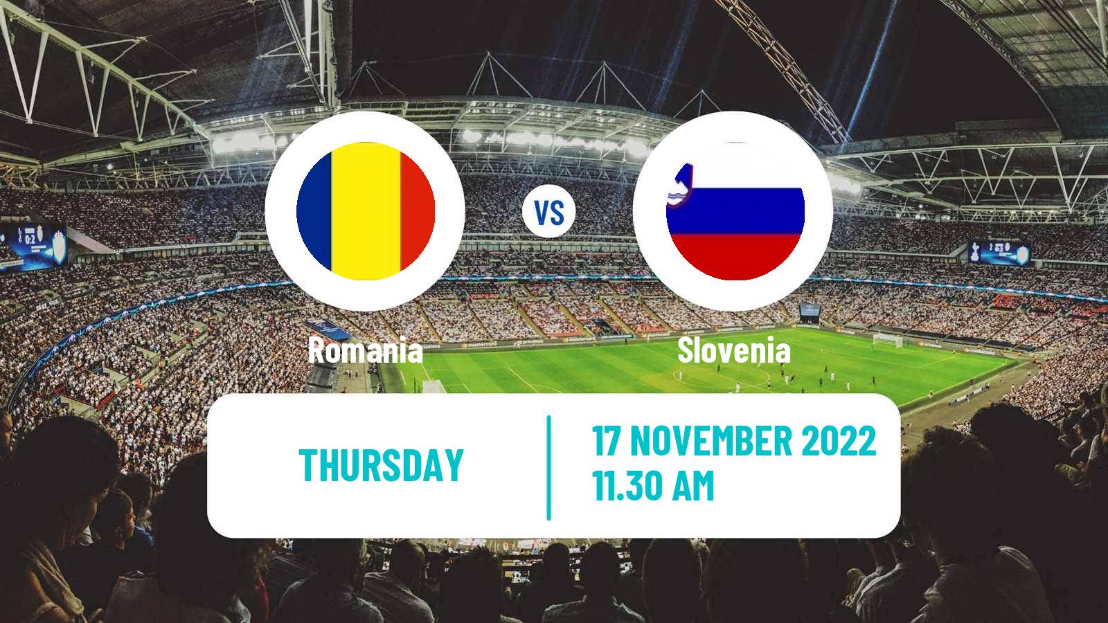 Soccer Friendly Romania - Slovenia