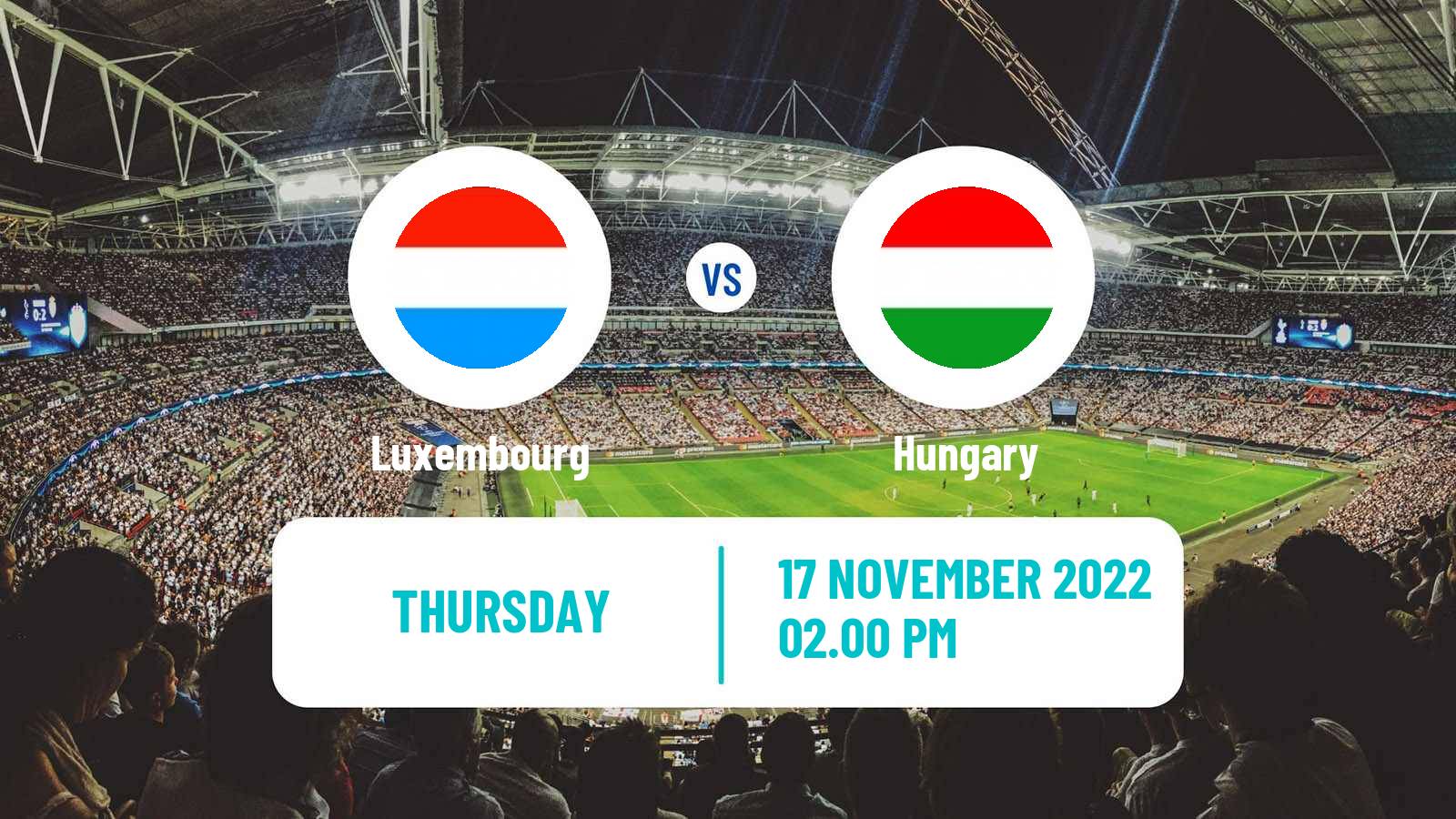 Soccer Friendly Luxembourg - Hungary
