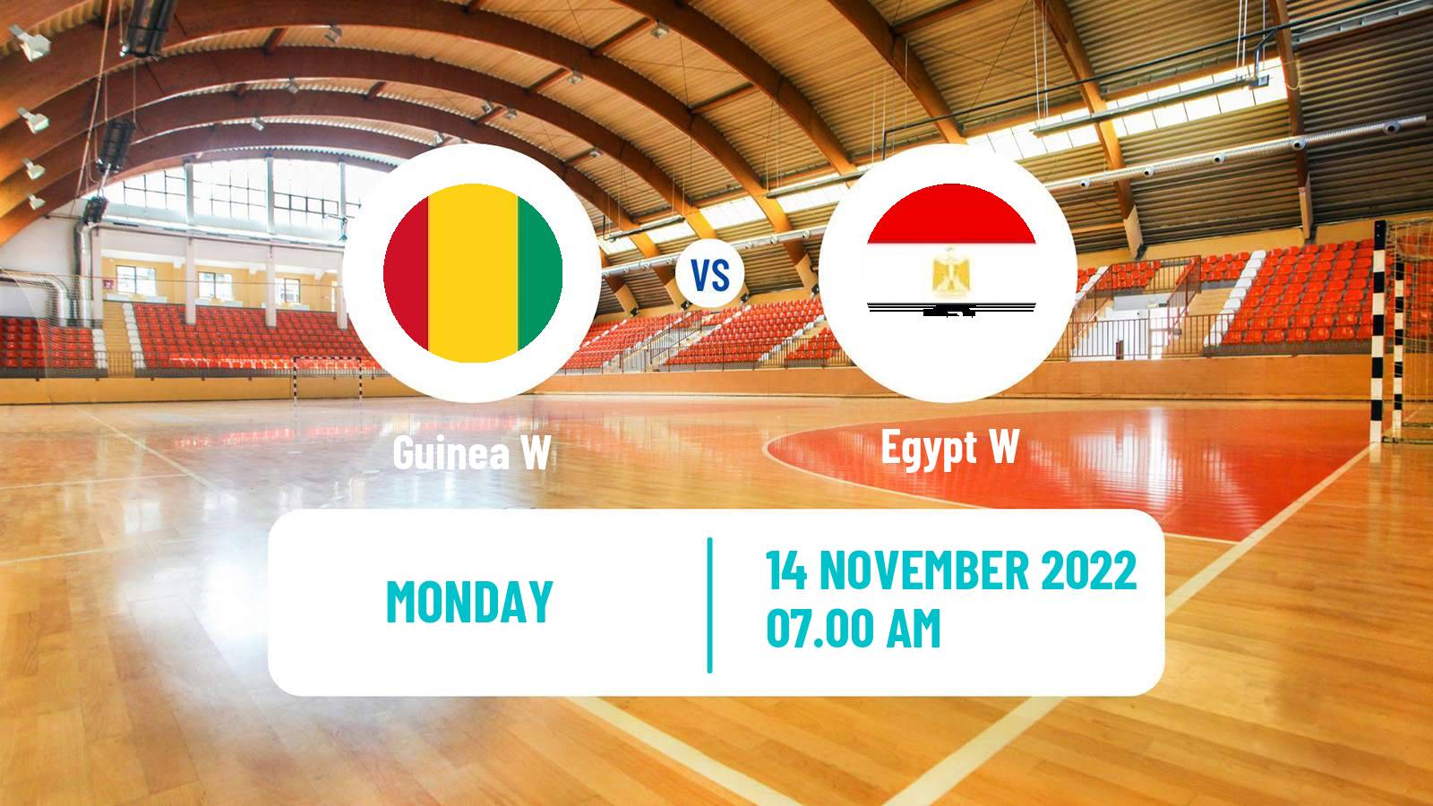 Handball African Championship Handball Women Guinea W - Egypt W