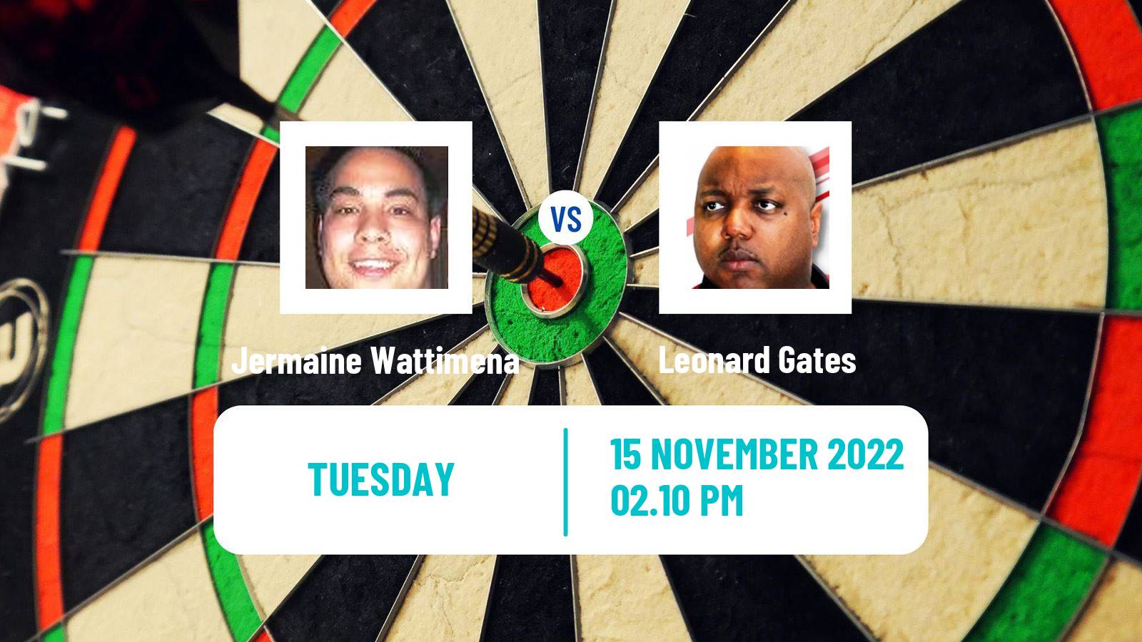 Darts Darts Jermaine Wattimena - Leonard Gates