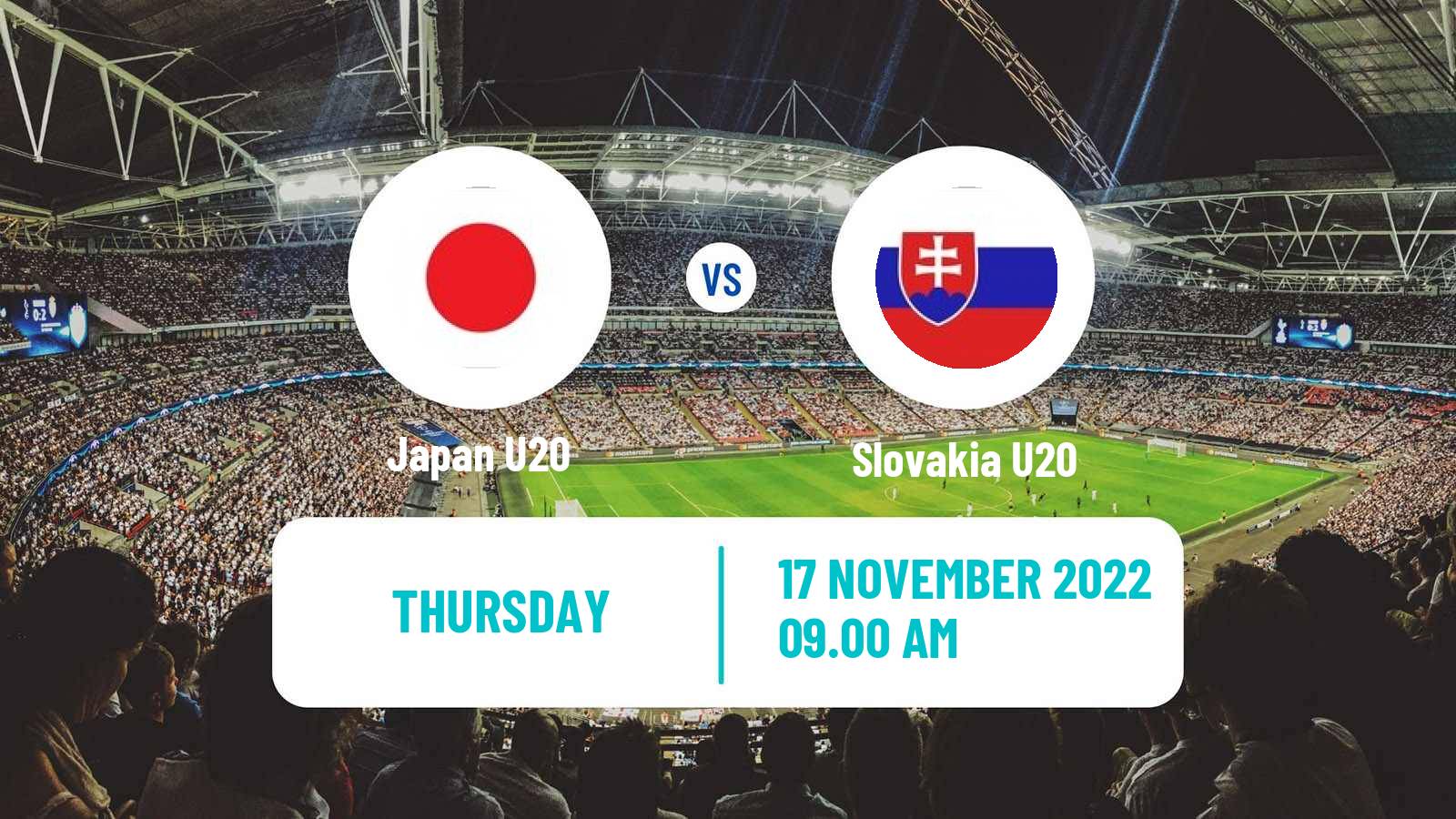 Soccer Friendly Japan U20 - Slovakia U20