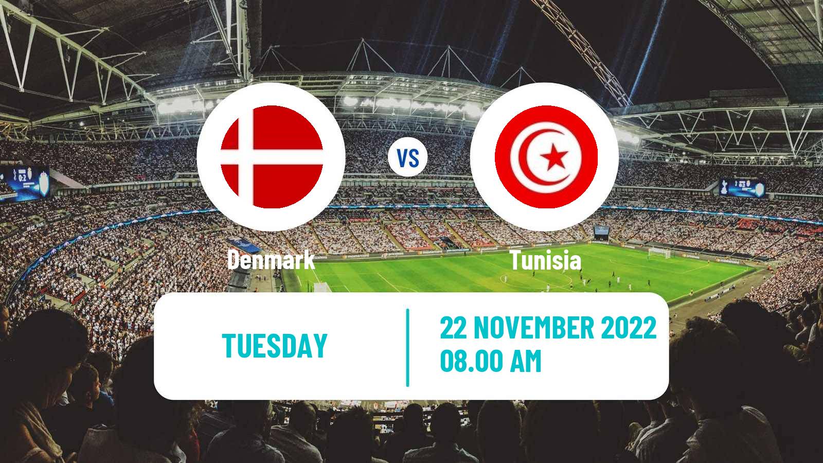 Soccer FIFA World Cup Denmark - Tunisia
