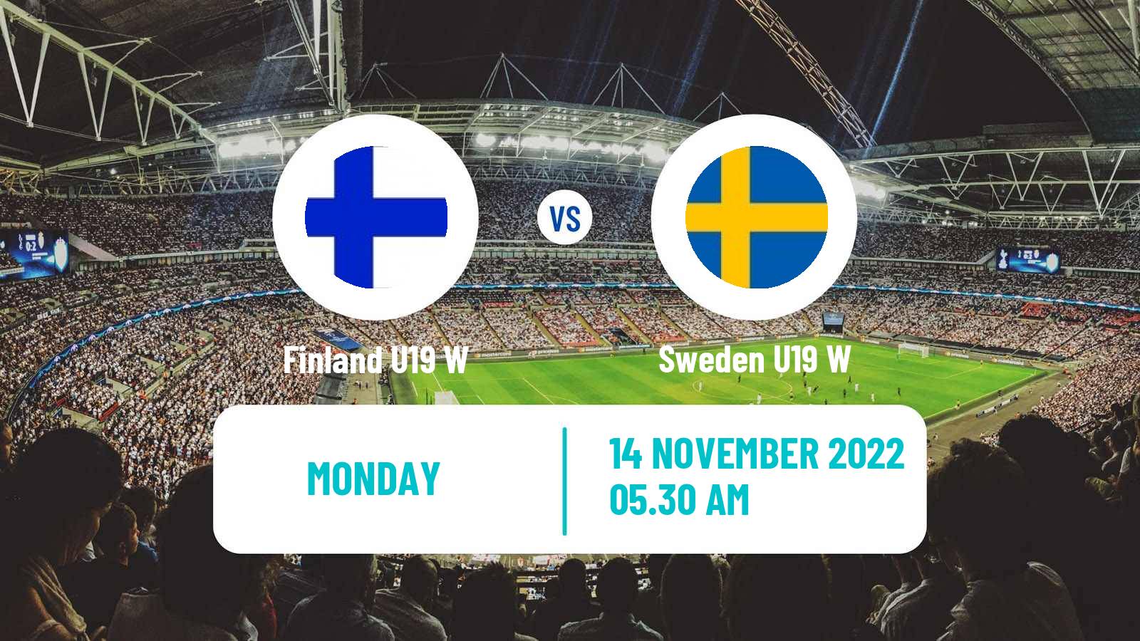 Soccer Friendly International Women Finland U19 W - Sweden U19 W