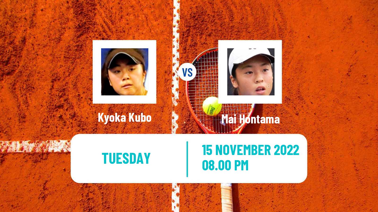 Tennis ITF Tournaments Kyoka Kubo - Mai Hontama