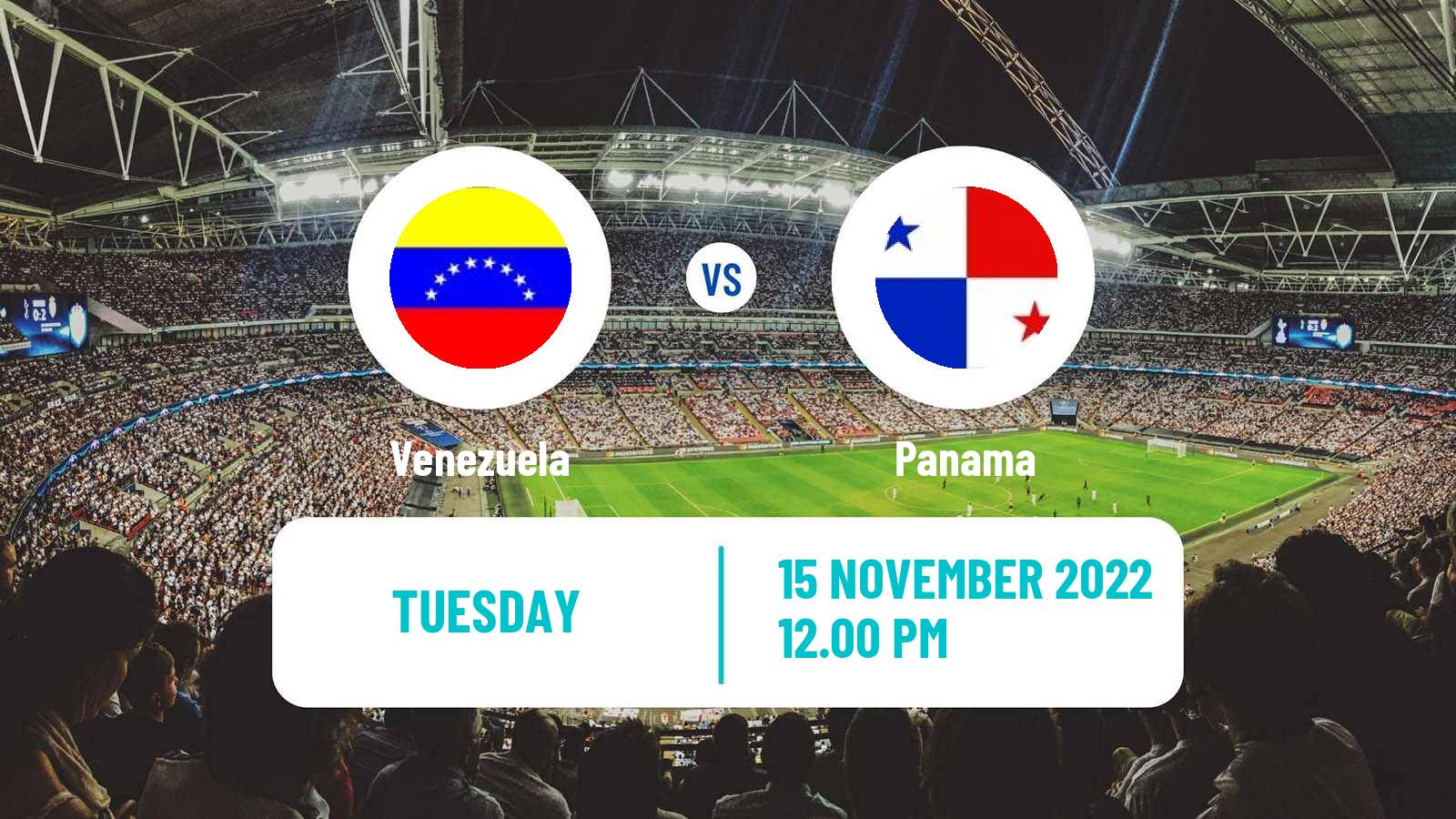 Soccer Friendly Venezuela - Panama