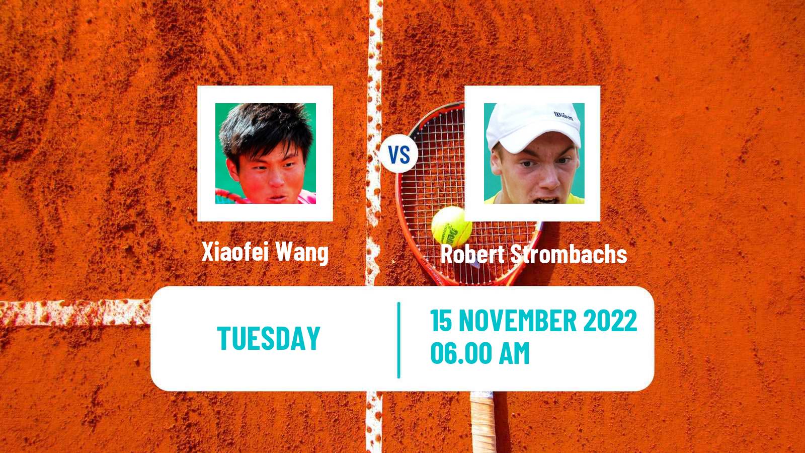 Tennis ITF Tournaments Xiaofei Wang - Robert Strombachs