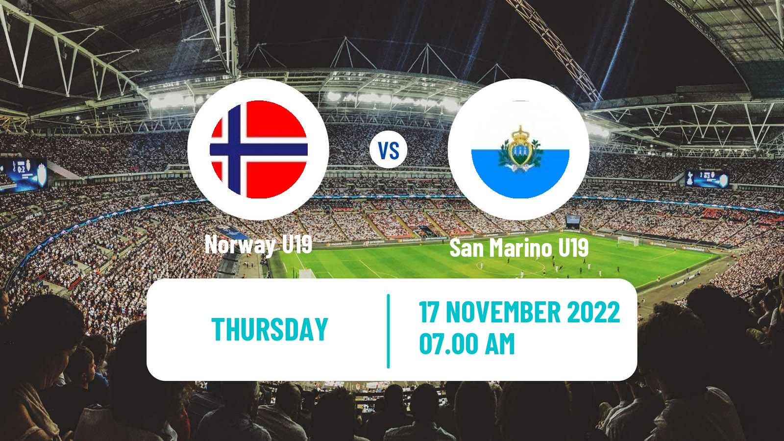 Soccer UEFA Euro U19 Norway U19 - San Marino U19